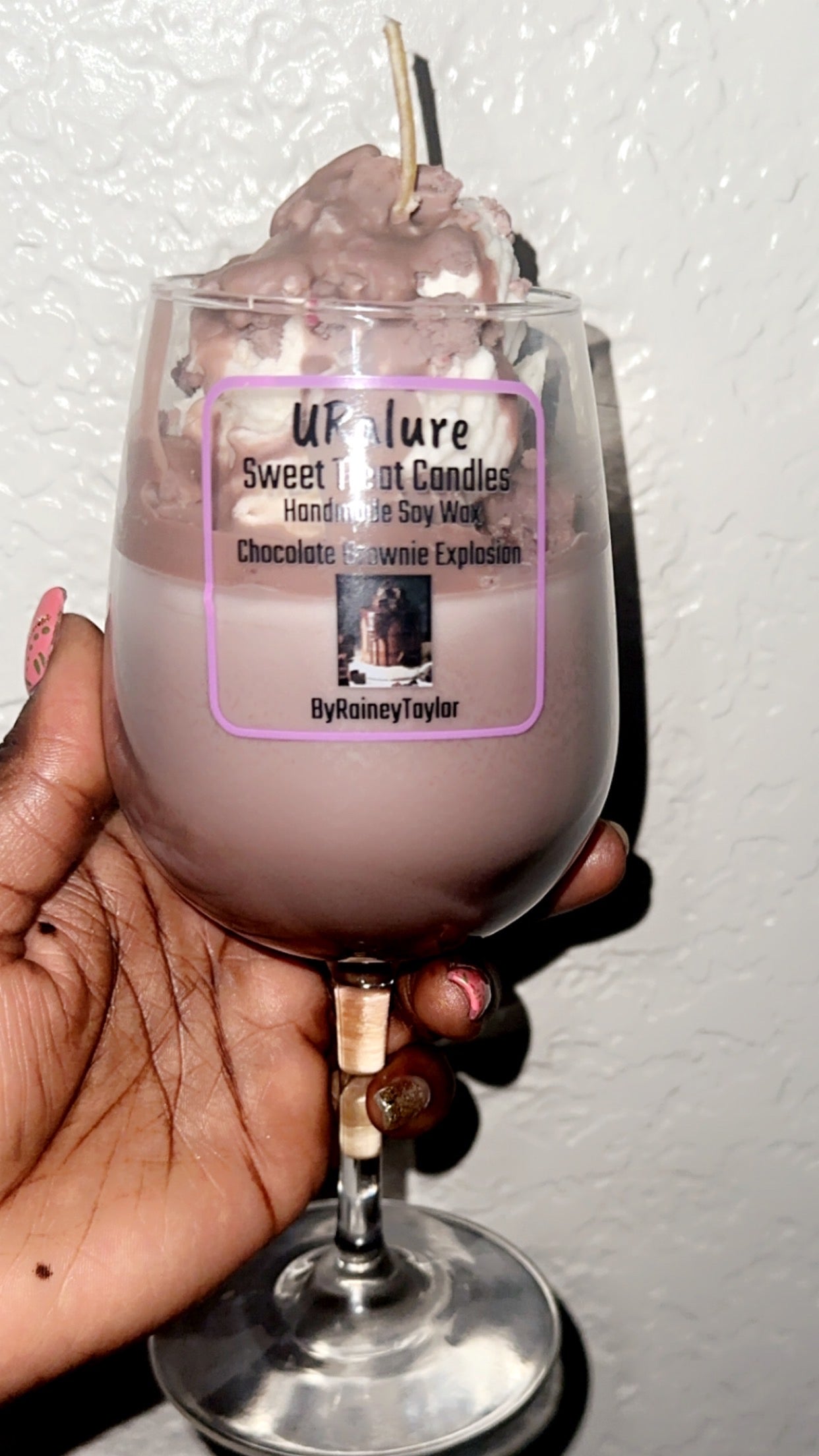 URalure Chocolate Brownie Explosion Milkshake Scented Candle