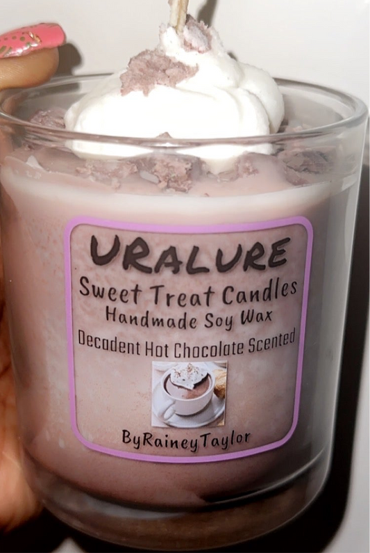 URalure Decadent Hot Chocolate Scented Candle
