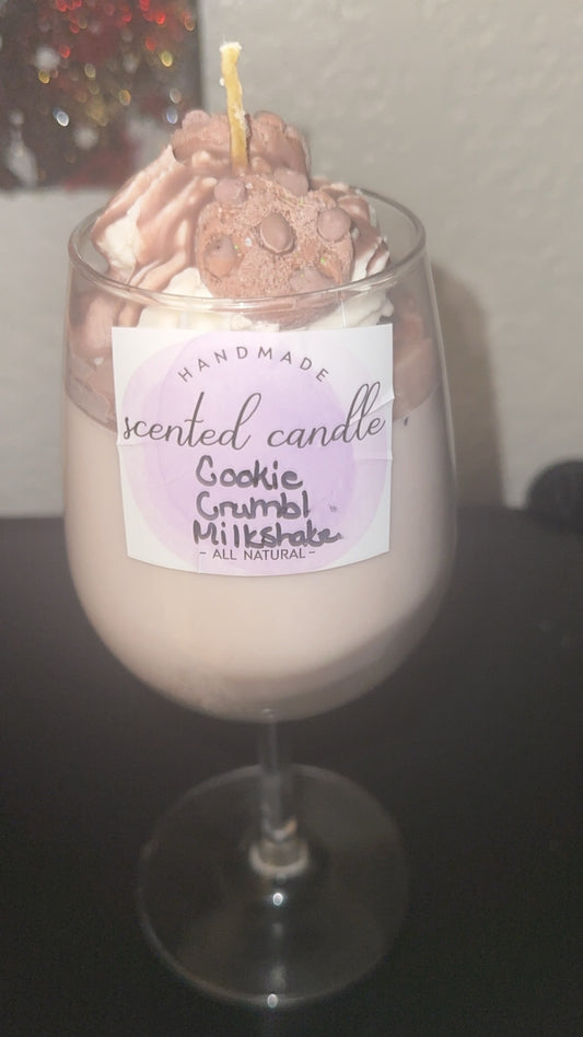 URalure Cookie Crumbl Milkshake Scented Candle