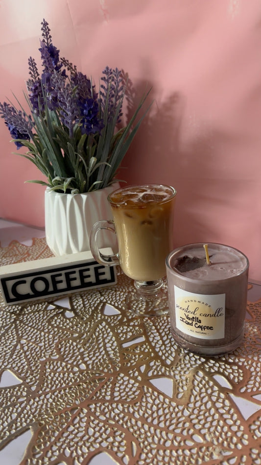 URalure Vanilla Iced Coffee Scented Candle