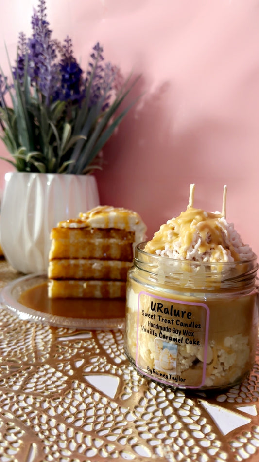 URalure Vanilla Caramel Cake Scented Candle